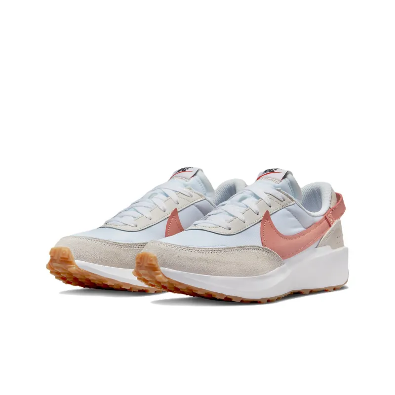 Nike Waffle Debut 'Grey Light Madder Root Gum' Women's-2