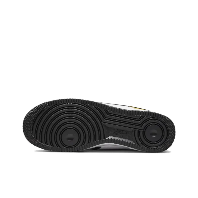 Nike Air Force 1 Low '07 LV8 Black Gold Jersey Mesh-5