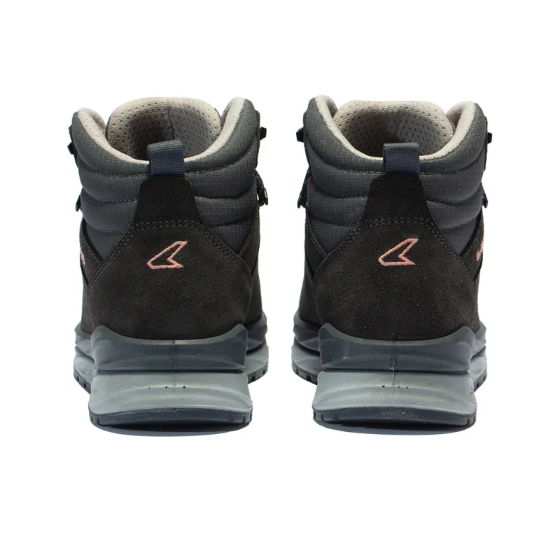 Lowa Hiking / Trekking Shoes Women's High Top Smoke Gray-4