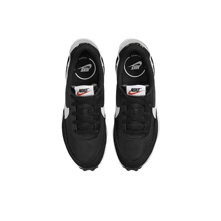 Nike Waffle Debut 'Black White' Women's-3