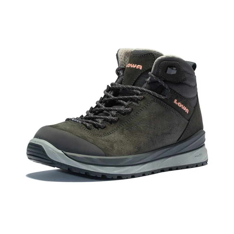 Lowa Hiking / Trekking Shoes Women's High Top Smoke Gray-2