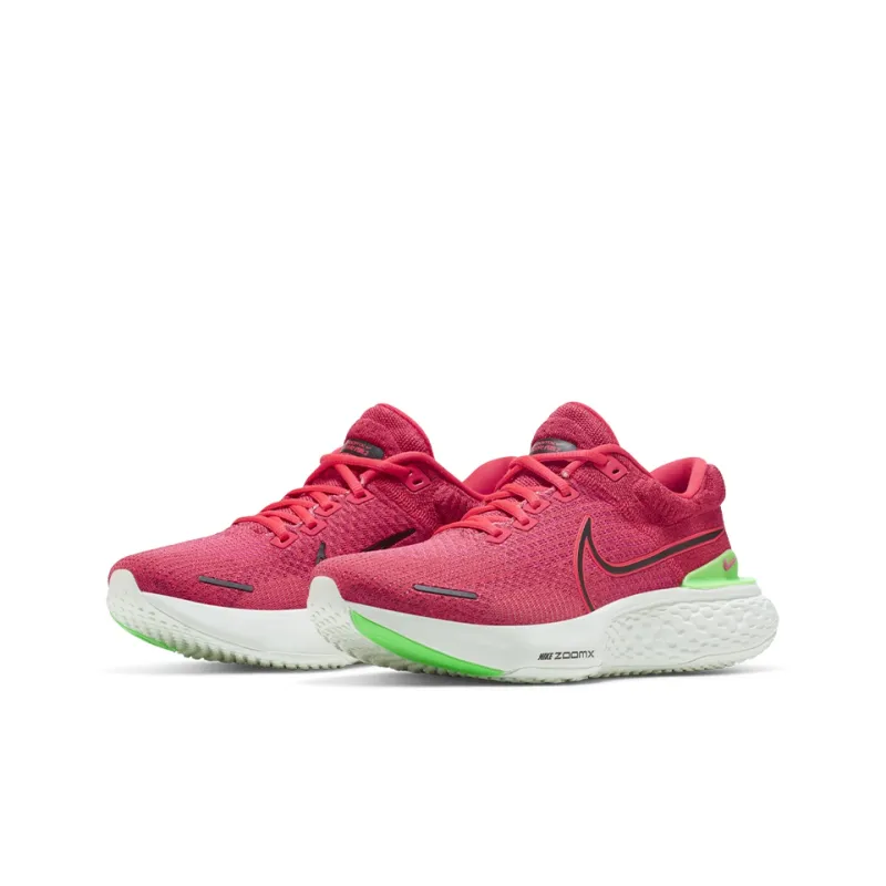 Nike ZoomX Invincible Run Flyknit 2 Siren Red Green Strike-2