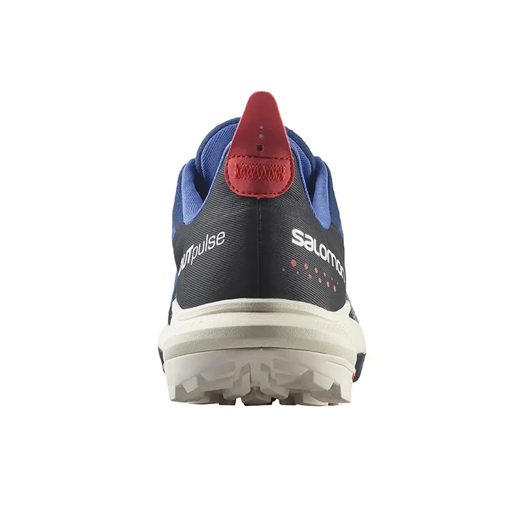 SALOMON OUTpulse Wear-Resistant Low-Top Hiking Trekking Shoes Men's Blue Black-3