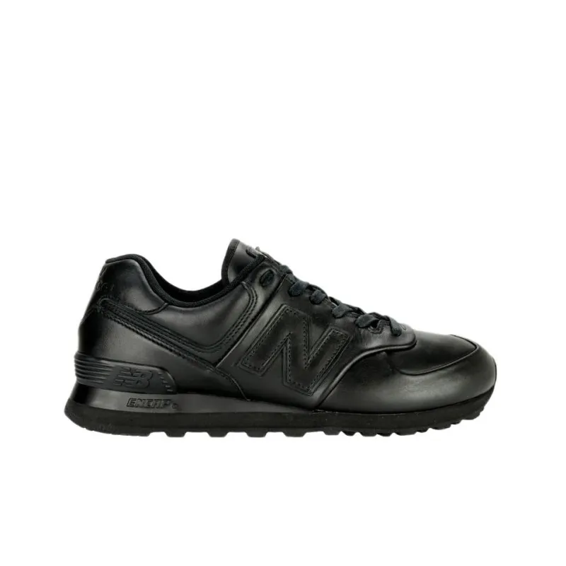 New Balance 574 Series Low Tops Retro Pure Black-1