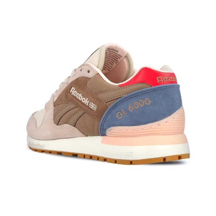 Reebok GL6000 Anti-Slip Wear-Resistant Low-Top Running Shoes Women's Lotus Root Starch Brown-3