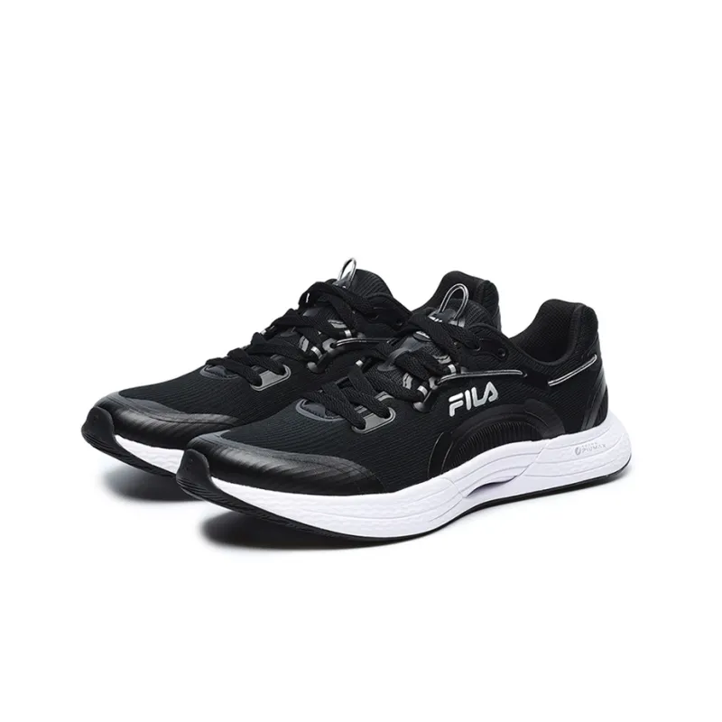 FILA XFT Shock Absorbers With Slip Resistant And Abrasion Resistant Properties Low Top Casual Running Shoes Men's Black-2