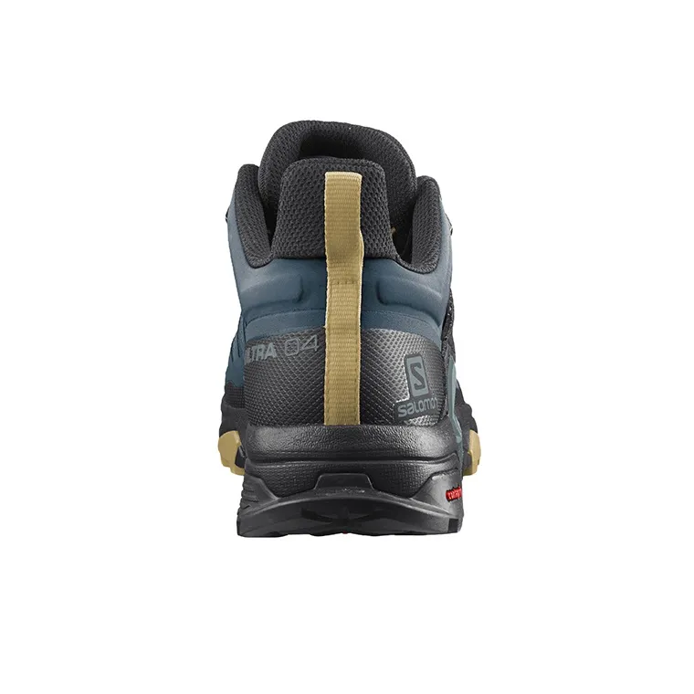 SALOMON X Ultra 4 Hiking / Trekking Shoes Men Low Top Black/Blue-3