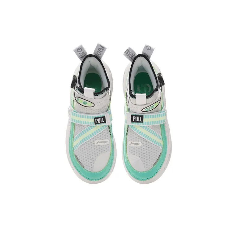 LiNing WU XING 3 Rebound Cushioning Wear Resistant Slip Resistant Mid Top Sports Casual Shoes Men's White-3
