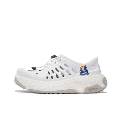 LiNing Pan Gu Casual Shoes Women's Low-Top Standard White