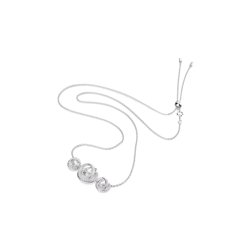 Swarovski Generation Rhodium Plated Necklaces Women's-1