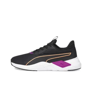 PUMA Flex T1 Running Shoes Women's Low-Top Black/White/Purple