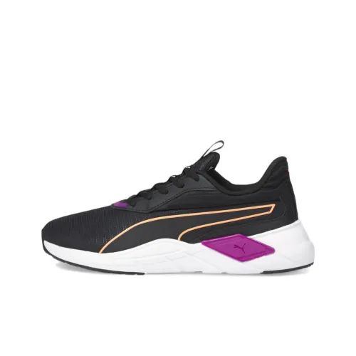 PUMA Flex T1 Running Shoes Women's Low-Top Black/White/Purple