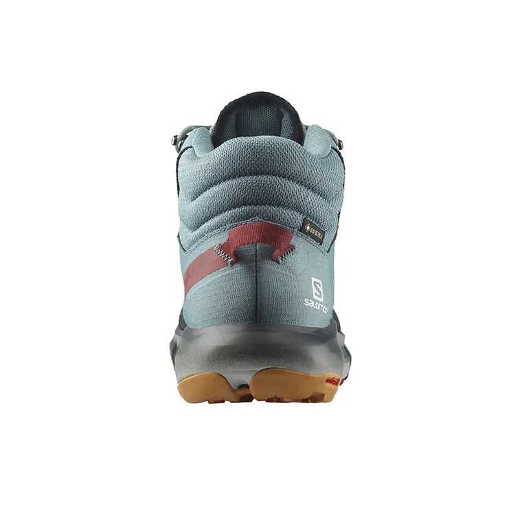 SALOMON Predict Hike Wear-Resistant High-Top Outdoor Shoes Black Blue-3