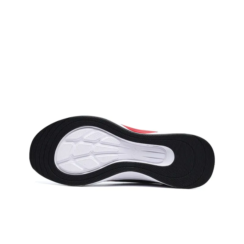 FILA XFT Cushioning Anti-Slip And Wear-Resistant Low-Top Casual Running Shoes Men's Asphalt Gray-4