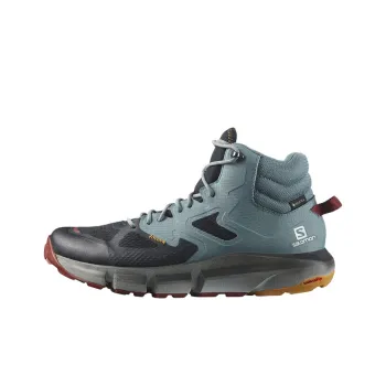 SALOMON Predict Hike Wear-Resistant High-Top Outdoor Shoes Black Blue