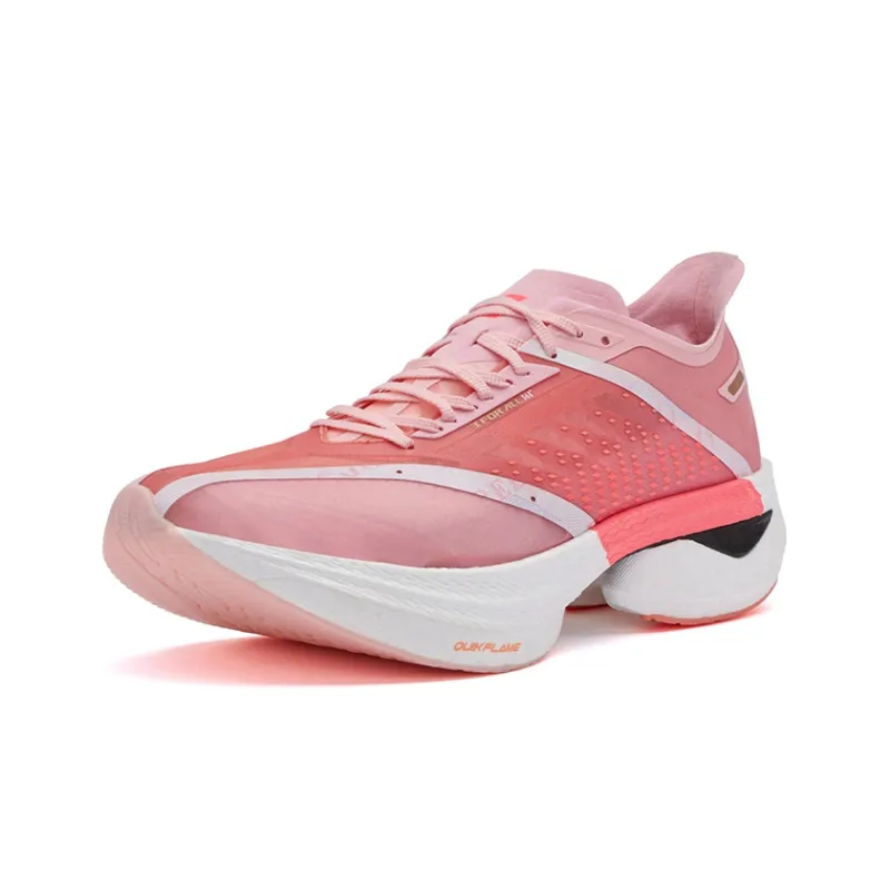 361° Speeding Shock Absorbing, Non Slip, Wear Resistant, Breathable And Lightweight Low Top Running Shoes Men's Pink-2