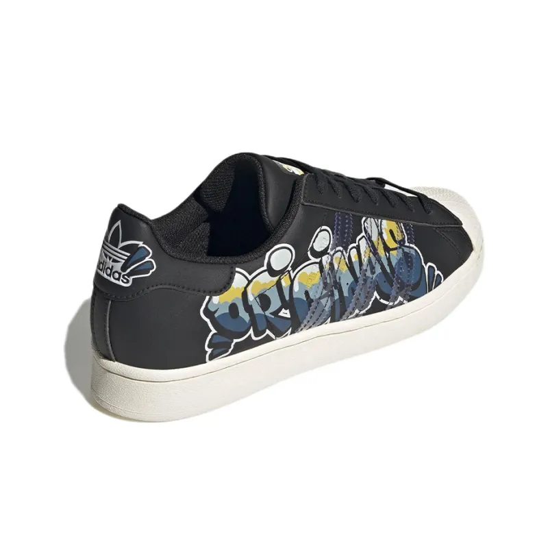 Adidas Originals Superstar 'Black Blue White'-3