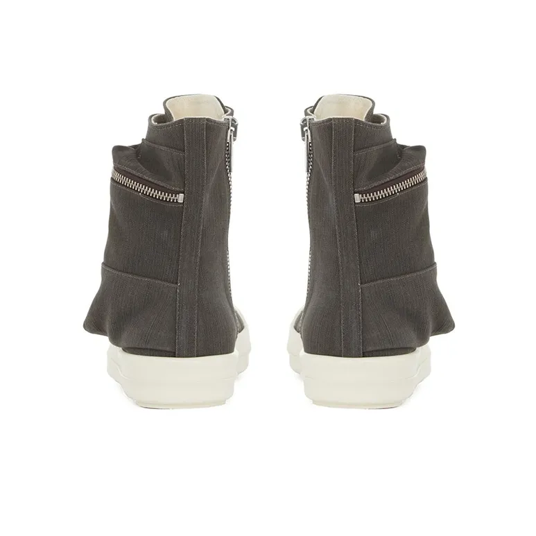 RICK OWENS/RO SS22 High Top Stylish Skateboarding Shoes Men's-3