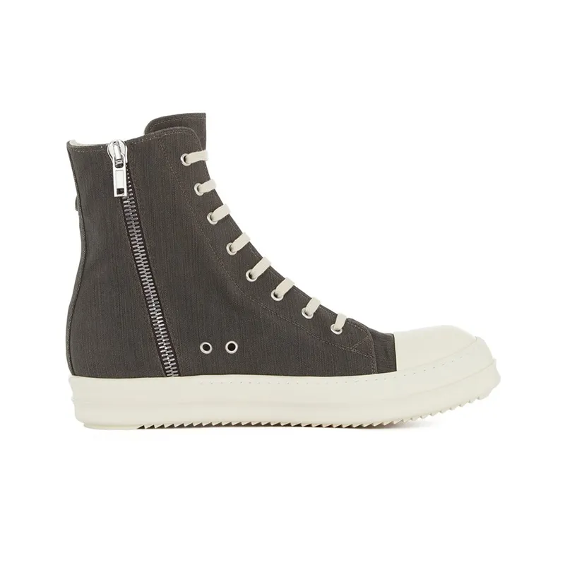 RICK OWENS/RO SS22 High Top Stylish Skateboarding Shoes Men's-1