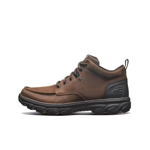 Skechers Sport Casual Shoes Men Mid-Top Chocolate