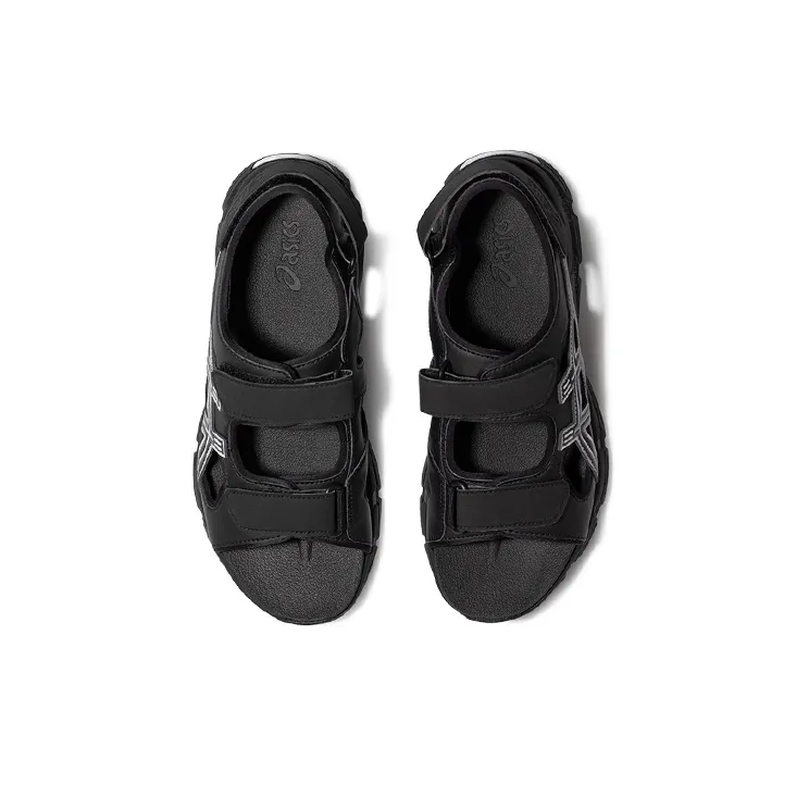 Asics Kahana Sd Outdoor Sports Unisex Sandals 'Black Silver'-3