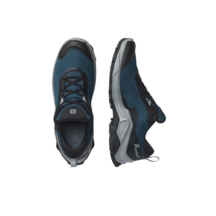 SALOMON Gore Tex Hiking / Trekking Shoes Men Low Top Blue/Black-2