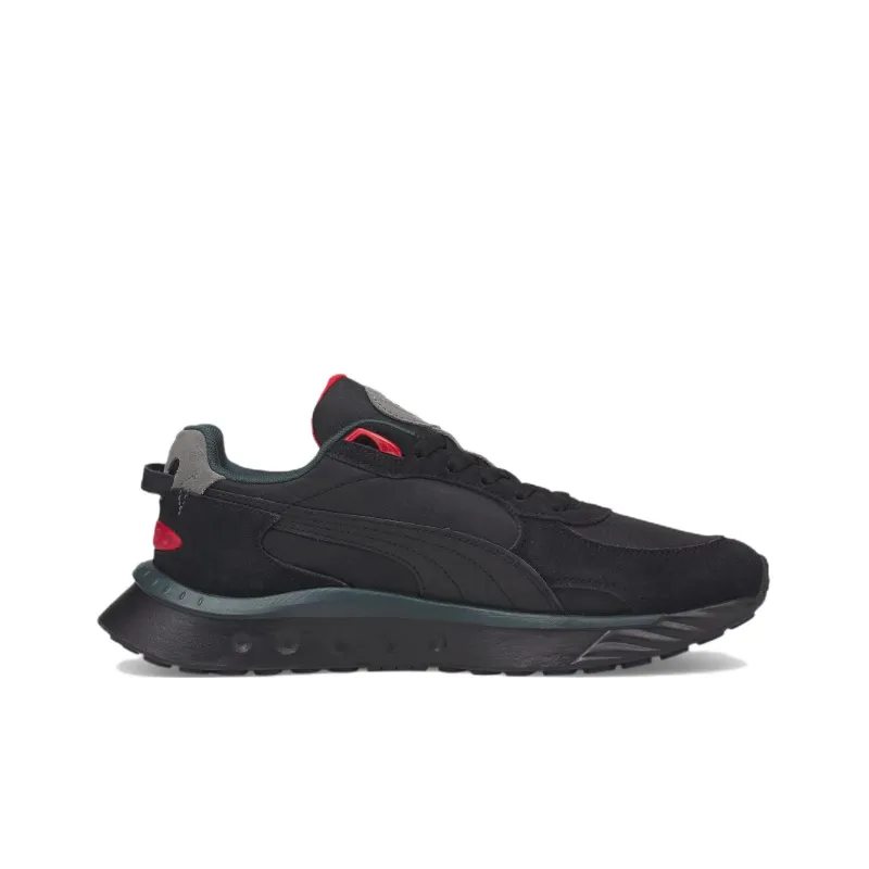 PUMA Wild Rider Rollin 'Black Urban Red'-1