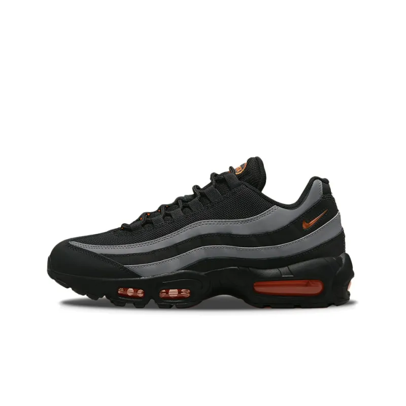 Nike Air Max 95 Black Grey Safety Orange-0