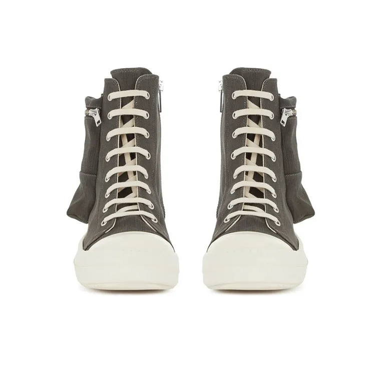 RICK OWENS/RO SS22 High Top Stylish Skateboarding Shoes Men's-2