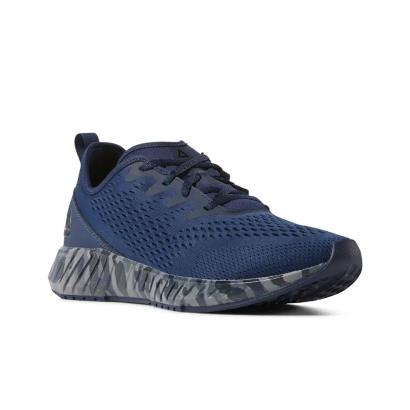 Reebok Flashfilm Wear-Resistant Low-Top Running Shoes Men's Dark Blue-2