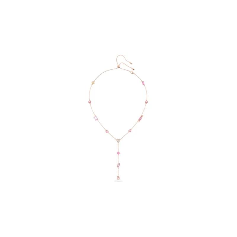 Swarovski Gema 520 Rose Gold Necklaces Women's-0