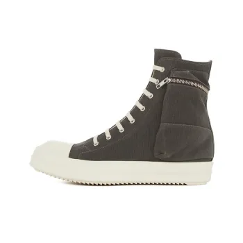 RICK OWENS/RO SS22 High Top Stylish Skateboarding Shoes Men's