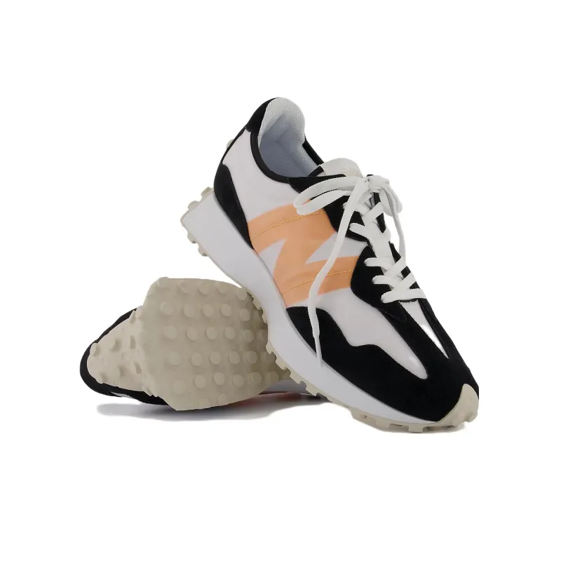 New Balance 327 White Vibrant Apricot-5