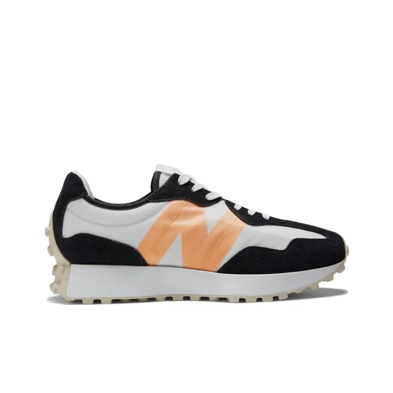 New Balance 327 White Vibrant Apricot-1