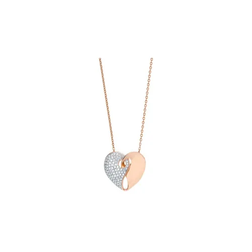 Swarovski Necklace Women's Rose Gold