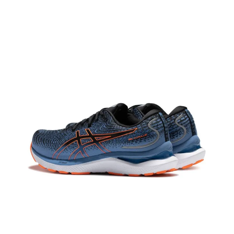 Asics Gel Cumulus 24 4E Wide 'Black Shocking Orange'-1