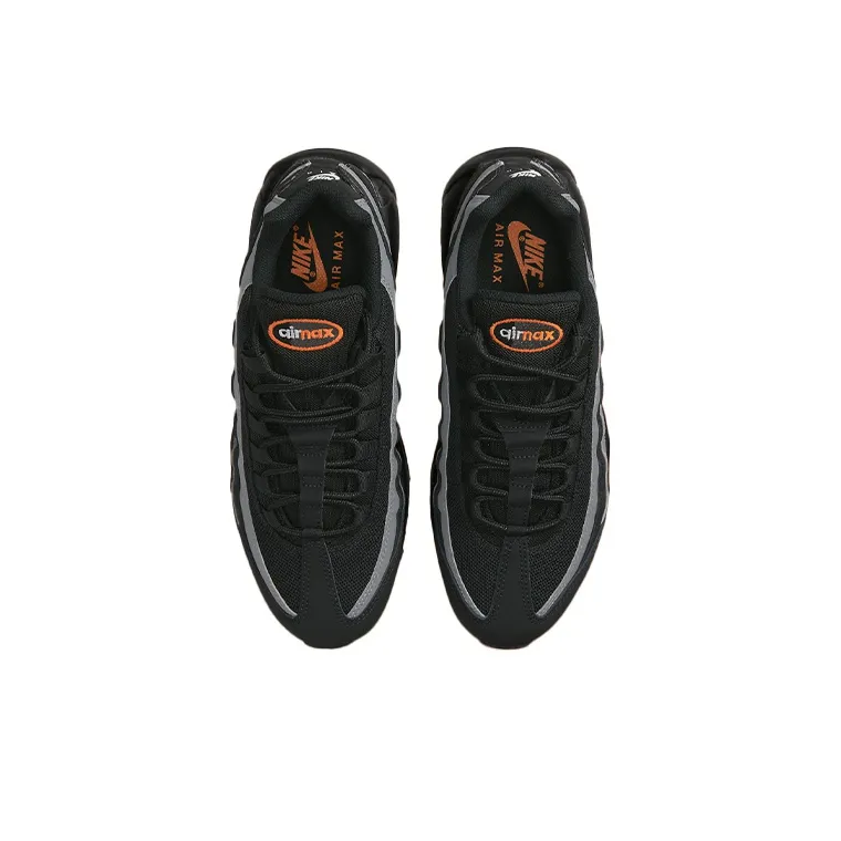 Nike Air Max 95 Black Grey Safety Orange-3