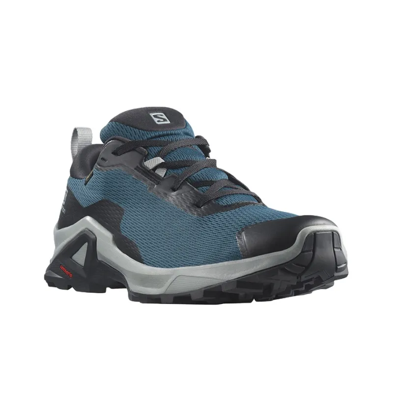 SALOMON Gore Tex Hiking / Trekking Shoes Men Low Top Blue/Black-1