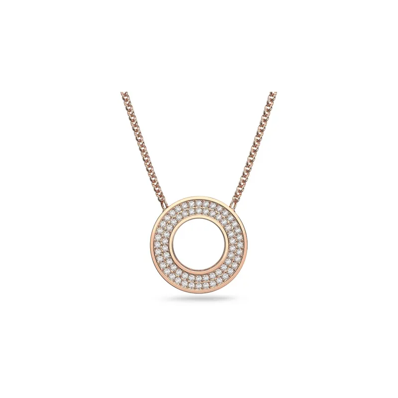 Swarovski Admiration Artificial Crystal Necklaces Women's Rose Gold-0