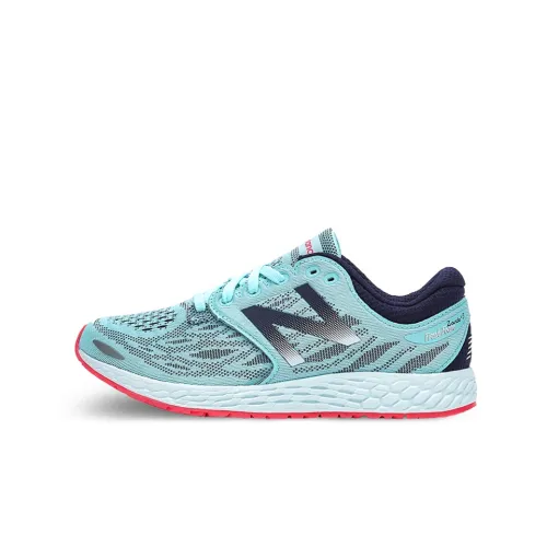 New Balance Fresh Foam Zante V3 Ozone Blue Bright Cherry Women's