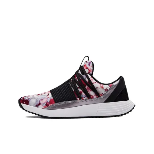 Under Armour Breathe Lace Casual Shoes Women's Low-Top Black/Red