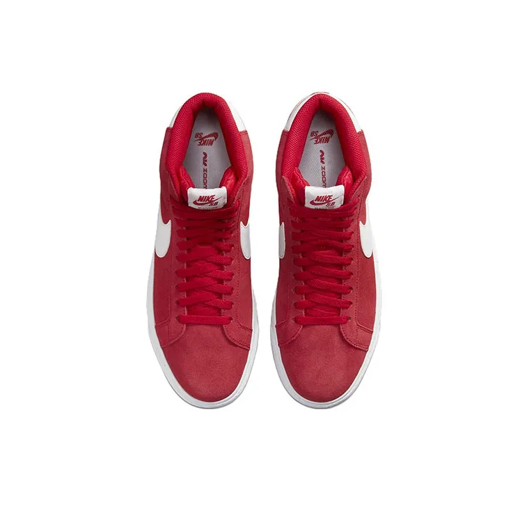 Nike Sb Zoom Blazer Mid University Red-3