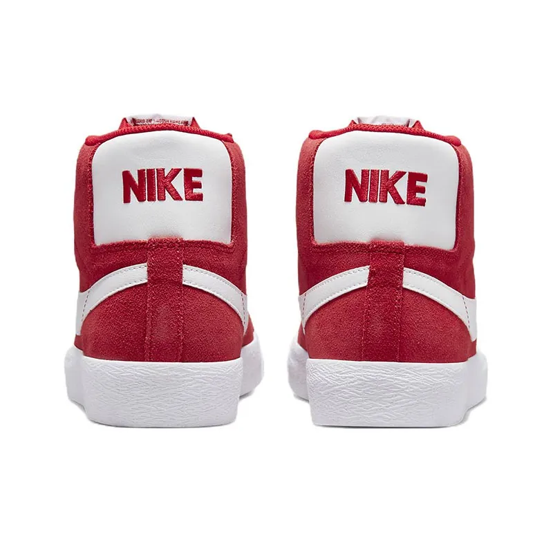 Nike Sb Zoom Blazer Mid University Red-4