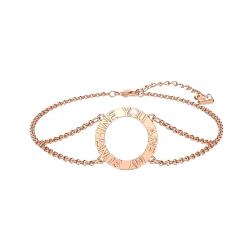 Swarovski Bracelets Women's Rose Gold