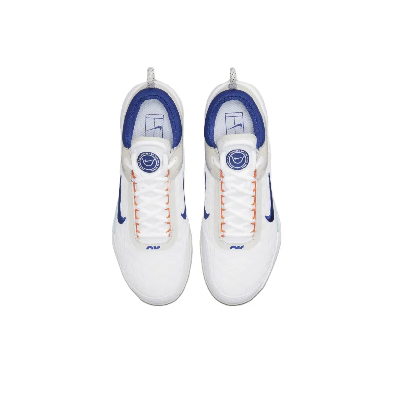 Nike Court Zoom Nxt Clay 'White Deep Royal Blue'-3