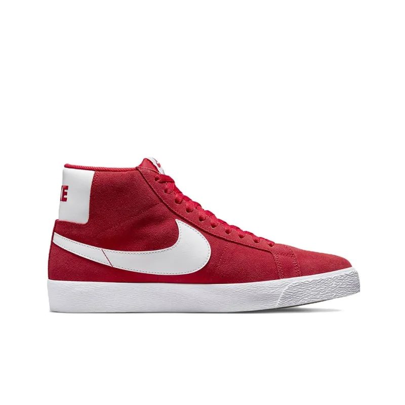 Nike Sb Zoom Blazer Mid University Red-1