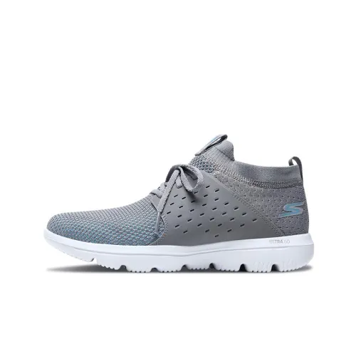 Skechers Go Walk Evolution Ultra Casual Shoes Women's Low-Top Gray/Blue