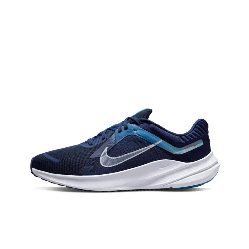 Nike Quest 5 Running Shoes Men Low-Top Blue/White