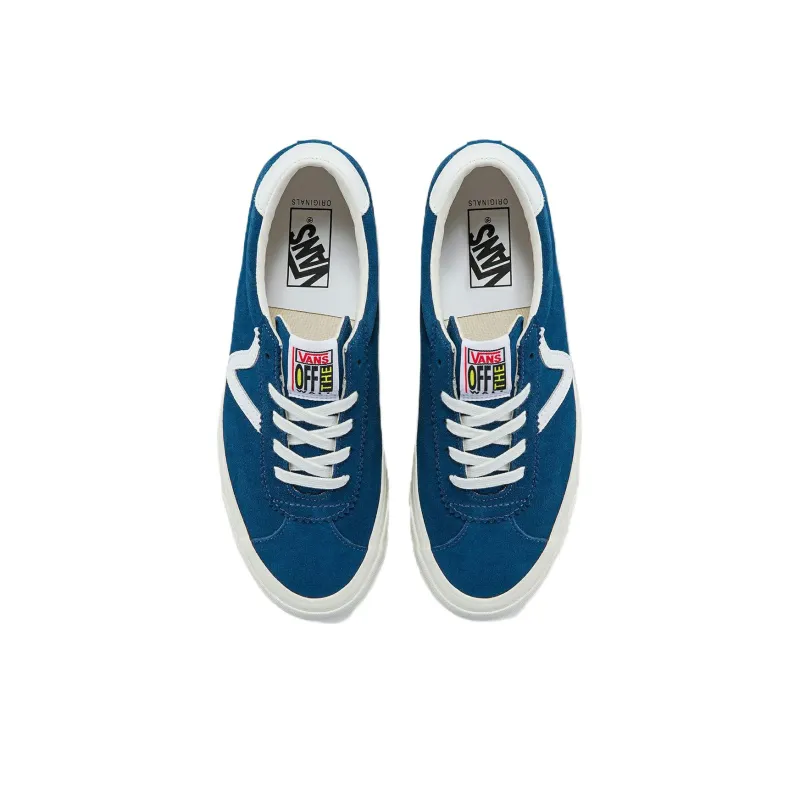 Vans OG Epoch LX Anti-Slip And Wear-Resistant Lightweight Low-Top Skateboard Shoes Unisex Blue-2