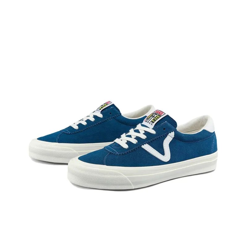 Vans OG Epoch LX Anti-Slip And Wear-Resistant Lightweight Low-Top Skateboard Shoes Unisex Blue-1
